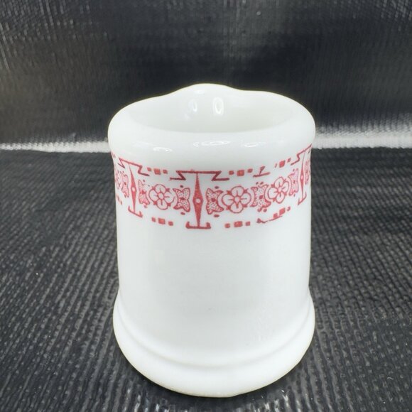 Vintage Small Restaurant Hotel Ware Heavy Duty Heavy Creamer Mini Pitcher Jug - Picture 7 of 10